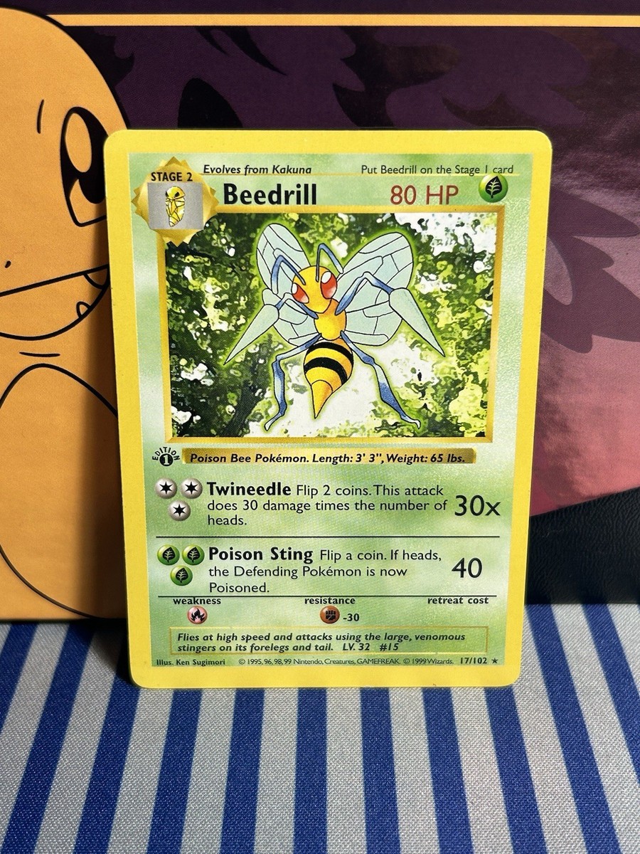 Pokémon TCG Rare Base Set Shadowless Individual Collectible Pokémon TCG Rare Base Set Shadowless Individual Collectible
