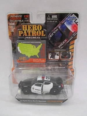 Dodge Charger 2010 Jada Hero Patrol escala 1:64 Wave 2 Sheriff del condado de Los Ángeles Foto 1 de 2