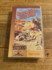 How The West Was Won VHS Video New Sealed Rare Carrol Baker Henry Fonda - Picture 1 of 8