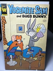 Cómic vintage 1982 de Whitman Yosemite Sam and Bug Bunny Warner Bros - Imagen 1 de 11
