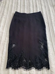 Moda Inrenational Victorias Secret Body By Victoria Rock Schwarz Spitze Gr. 0 - Bild 1 von 7