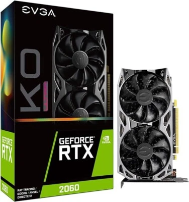 EVGA GEFORCE RTX 2060 06G-P4-2068-KR 6GB GDDR6 - SCHEDA VIDEO - Immagine 1 di 4