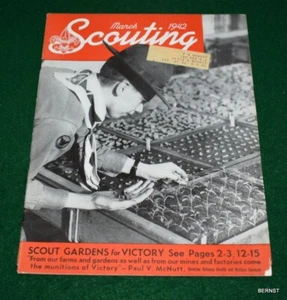 VINTAGE PFADFINDER - 1942 PFADFINDERZEITSCHRIFT - MÄRZ - Bild 1 von 3