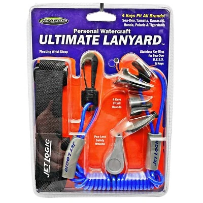 Ultimate Lanyard Blue Non-DESS MULTI PWC Safety Key Jetlogic UL-3 - Image 1 of 2