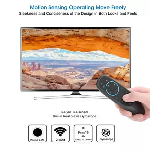 BT 5.0 Remote Mouse Smart Wireless Remote Control Wireless Gyroscope Mouse New - Picture 1 of 17