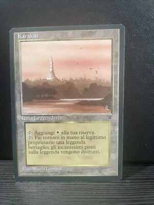 Karakas Legends (ITALIAN) MTG Magic: The Gathering - NM - Free Ship - Image 1 of 2