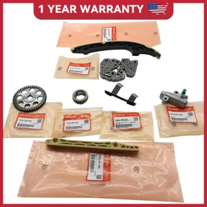 Timing Chain Kit 14520-5R0 14530-5R0 For 2015-19 Honda City Fit GM6 GK5 RU1 1.5L - Picture 1 of 2