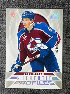 Cale Makar 2020-21 Upper Deck SP Authentic Profiles Silver Spectrum /1299 AP-8 - Picture 1 of 2