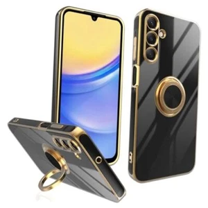 for Samsung A15 5G Case, Galaxy A15 5G Case, [Multi-Function Finger Ring Black - Zdjęcie 1 z 7
