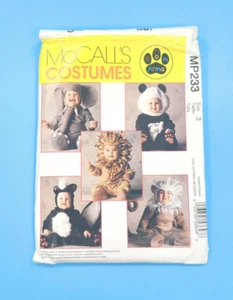 McCalls Kostüme MP233 Baby Tiere Halloween Kostüm Tom Arma UNGESCHNITTEN GRÖSSE 3 - Bild 1 von 4