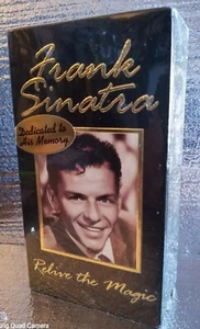 Frank Sinatra - Relive the Magic, 1994 (VHS, 1994) Not Rated - SEALED Dbl Cass. - Picture 1 of 2