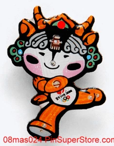 OLYMPIC PIN BEIJING 2008 BLINKIE LIGHT MASCOT YINGYING - Picture 1 of 1