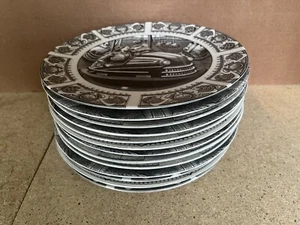 Set Of 13 222 Fifth Dinner Plates Slice of Life Various Themes READ - Picture 1 of 18
