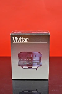 Vivitar 28mm/f2.8 Interchangeable Macro 1.5x Lens for Canon - Picture 1 of 8