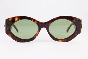 Rare Vintage Gianni Versace MOD. S11 COL.740 52mm Tortoise Gold Sunglasses Italy - Picture 1 of 5