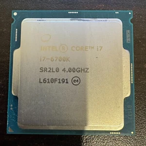 Intel Core i7 6700K LGA1151 V1 LGA 1151 91W Tdp CPU Processor 4,00GHZ - Picture 1 of 2
