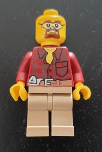 LEGO City Minifigure CTY0540 Construction Worker - No Helmet - Picture 1 of 2