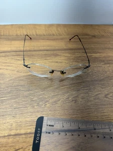 Giorgio Armani 658-V 883 Vintage Eyeglass Frames Only Italy Frame 50-19-140 - Picture 1 of 11
