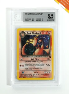 Pokemon BGS 8.5 Dark Charizard #4 Holo Team Rocket Unlimited 2000 Englisch - Bild 1 von 2