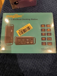 MagBac 14 in 2 MacBook Docking Station mit USB-C, HDMI, Gigabit-LAN - Afbeelding 1 van 3