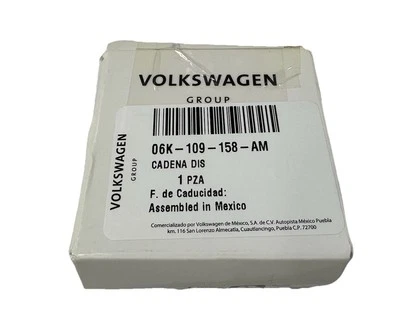 OEM 13-24 VW ESCARABAJO TIGUAN GOLF JETTA PASSAT 2.0 1.8 CADENA DE DISTRIBUCIÓN 06K109158AM Foto 1 de 4