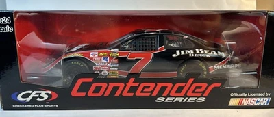 Robby Gordon Jim Beam 2007 negro fundido a presión 1/24 NASCAR CFS CONTENDER Foto 1 de 4