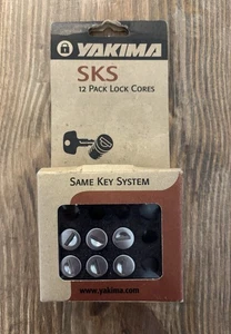 Yakima SKS 6 Lock Cores in box All Keyed Alike A135 Part 07222 No Keys - Picture 1 of 11