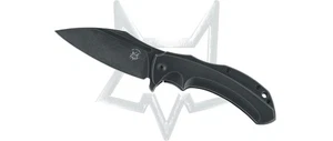 Fox Knives Shadow Frame Lock FX-533 TI Black Elmax Stahl Black Titanium - Bild 1 von 3
