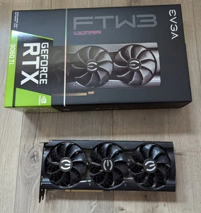 EVGA GeForce RTX 3060 Ti FTW3 Ultra Gaming, 8GB GDDR6, HDMI, 3x DP - Afbeelding 1 van 4