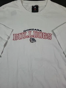 Camiseta de colección Gonzaga Bulldogs Private College, talla XL, 23x30", blanca - Imagen 1 de 15