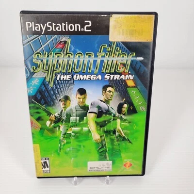 Syphon Filter: The Omega Strain ( PlayStation 2 ) PS2 Tested  - Image 1 of 4