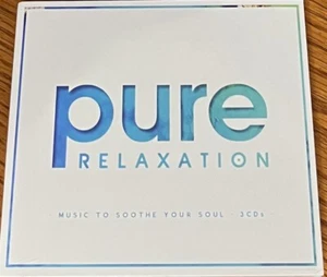VARIOUS ARTISTS "PURE RELAXATION” BRAND NEW ORIGINAL 2017 UK 3CD ALBUM IMPORT - Picture 1 of 2