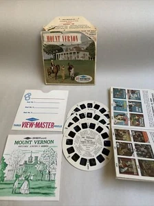 Carretes de colección Mount Vernon históricos completos A812 View-Master - Imagen 1 de 5