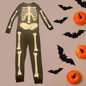 Ways To Celebrate Skeleton Glow In Dark Pajamas Snug Fit Size 10 - Picture 1 of 3