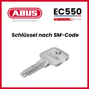 ABUS EC550 Schlüssel | Nachschlüssel | Zusatzschlüssel nach SM-Code - Bild 1 von 2