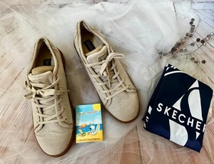 Skechers Roadies NIB True Roots Women's Sneaker Tan / Beige US Size 10 + Bonuses - Picture 1 of 6