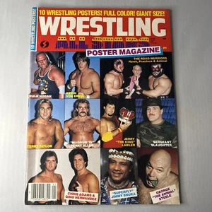 Wrestling All Stars Poster Magazin #1 (komplett) HULK SGT SLAUGHTER K VON ERICH - Bild 1 von 7