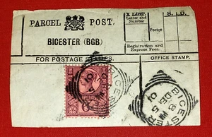 {GRAN BRETAÑA/ Scott #119 ATADO a un recibo/En estado bastante bueno/Buen catálogo/epictronic/JC} - Imagen 1 de 2