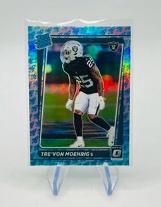 TRE-VEON MOEHRIG 2021 Panini Optic #271 Rated Rookie Rocket Las Vegas Raiders - Picture 1 of 2