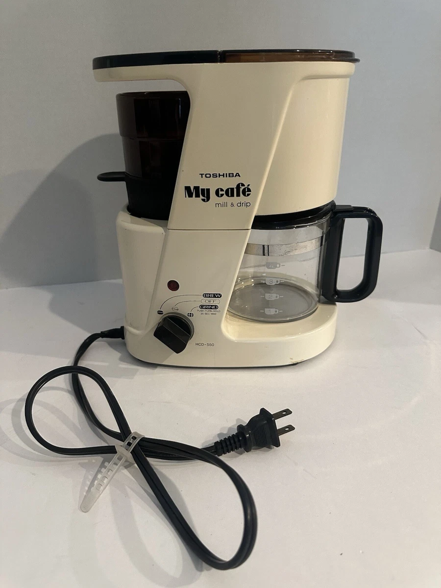 TOSHIBA My cafe コーヒーメーカー 東芝 マイカフェ ミル付きコーヒー