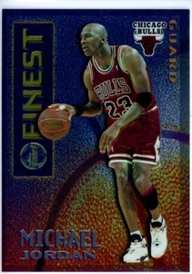 1995-96 Topps Finest - Mystery Finest Michael Jordan #M 1 Borderless/Silver* - Picture 1 of 2