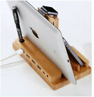 4 Port Multi USB Ladestation Ständer Schreibtisch Ladegerät Dock für iPhone iPad Tablet