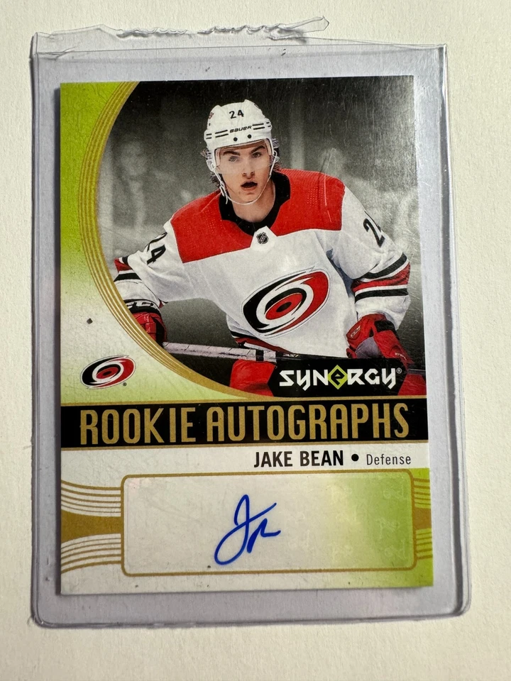 K152,401 - 2018-19 Synergy Autographs #ABE Jake Bean E Auto - Image 1 of 1