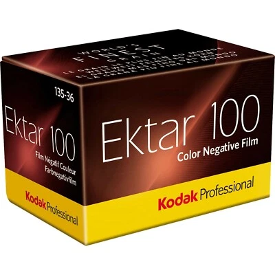 Brand New Kodak Ektar 100 Professional 135 Color Negative Film 35mm ISO 100 C-41 - Image 1 of 2