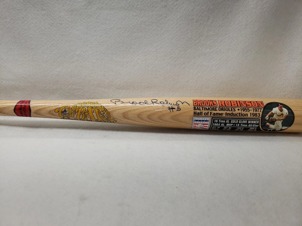 BROOKS ROBINSON Autographed Cooperstown Bat Co Commemorative Bat (JSA)(LE94/250) - Image 1 of 4