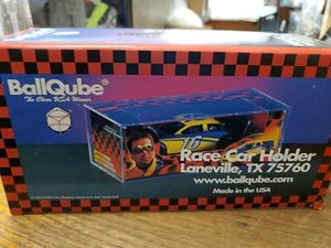 Ball Qube 1:24 Scale Race Car / Figure Holder NEW BallQube Plastic Display Case - Picture 1 of 2
