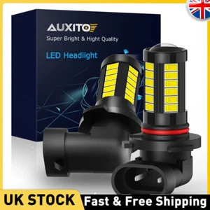 For BMW 5 Series E60 HB4 55w 6000K Bright White Xenon Front Fog Light Bulbs Pair - Picture 1 of 8
