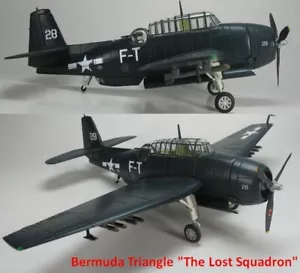 Hobby Master 1/72 HA1202 Grumman TBF Avenger USN Flight 19, Bermuda Triangle - Picture 1 of 19