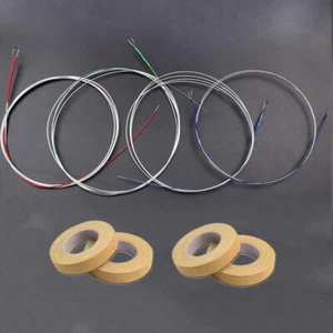 1 Set Pipa Strings Asia Instrument China Pipa String Steel Core 4 Adhesive Tape - Picture 1 of 6