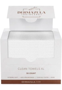 Disposable Face Towels 50ct Ultra Soft Facial Towels All Skin Types Home Travel - Picture 1 of 7